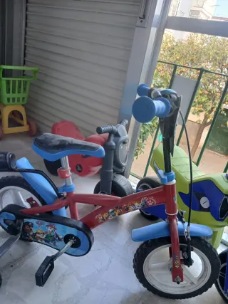 Bicicleta infantil Paw Patrol