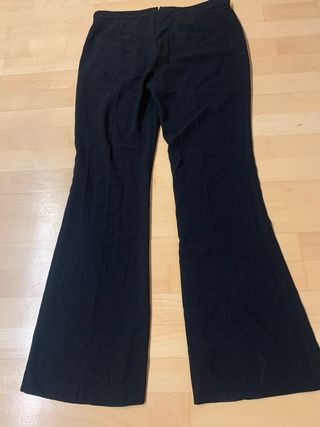 Pantalón Zara Negro Campana