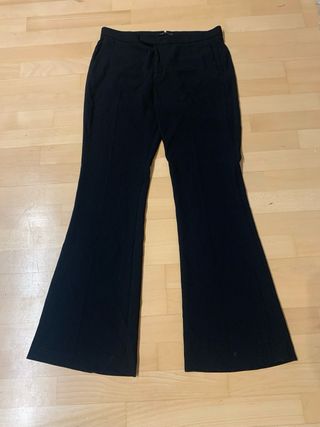 Pantalón Zara Negro Campana