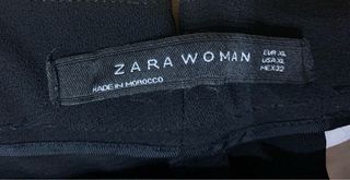 Pantalón Zara Negro Campana
