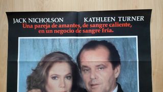 Cartel Original El Honor de los Prizzi (1985)