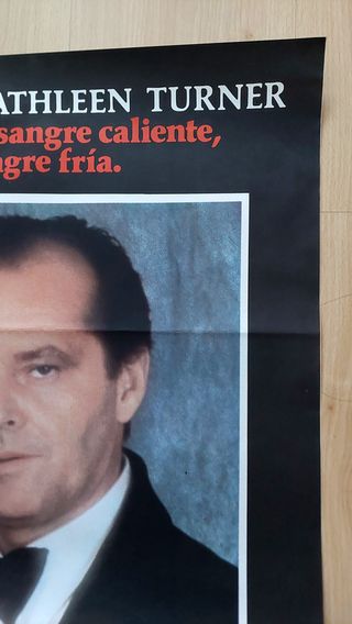 Cartel Original El Honor de los Prizzi (1985)