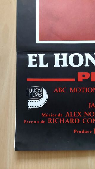 Cartel Original El Honor de los Prizzi (1985)