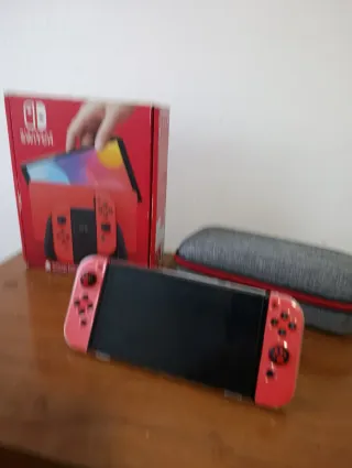 Nintendo Switch OLED Rosa/Rojo