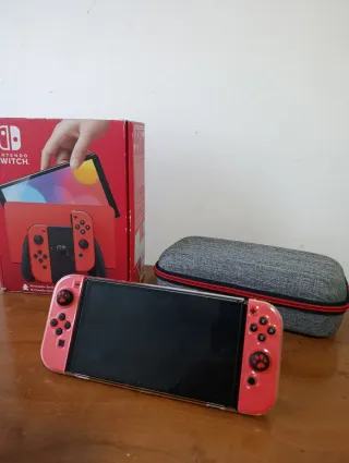Nintendo Switch OLED Rosa/Rojo