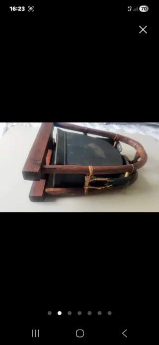 Campana tailandese da tempio in metallo