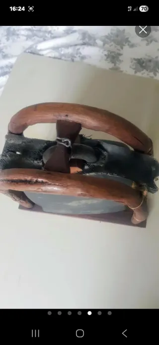 Campana tailandese da tempio in metallo