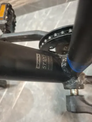 Rockrider ST 120 Negra/Azul