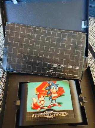 Lote 3 juegos Mega Drive: Sonic 1, 2 y Aladdin