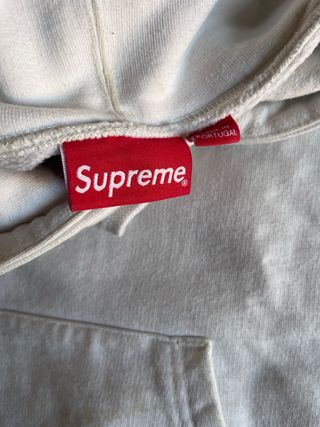 Sudadera Supreme Blanca Talla M