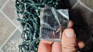 2 serie di luci decorative