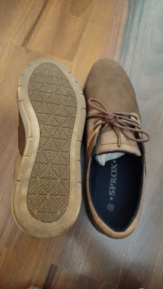 Zapatos de cordones Sprox marrones talla 43