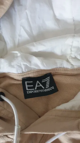 Chándal EA7 Beige