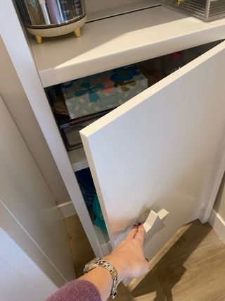 Conjunto de estanterias infantil blanca