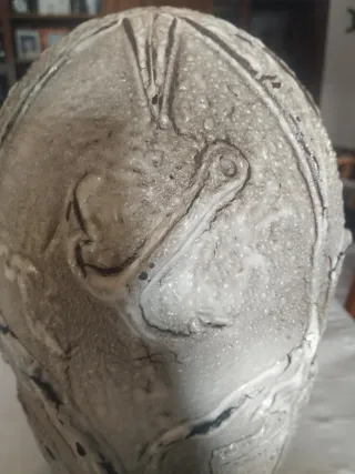 Jarrón decorativo raro figuras de mar