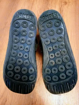 Botines Camper Peu Cami azules talla 37