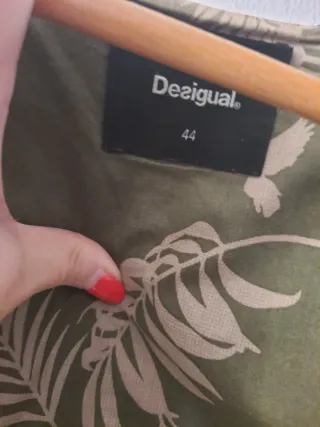 Parka Desigual verde militar