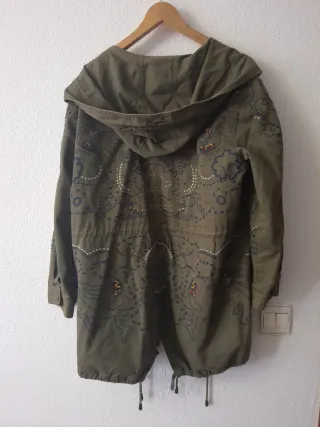 Parka Desigual verde militar