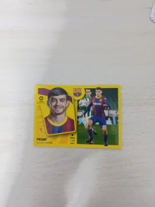 Cromo Pedri Panini LaLiga Este 2021-22