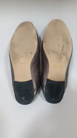 Zapatos planos Zendra plateados