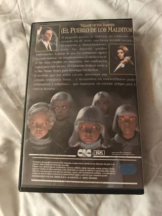 VHS El Pueblo de los Malditos (Terror)
