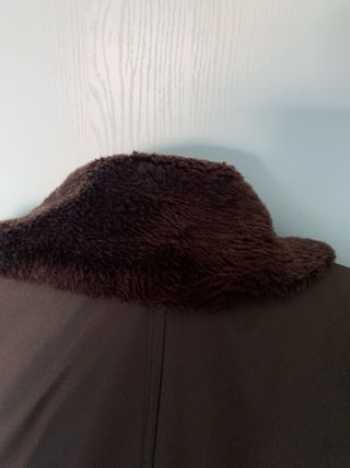 Giaccone donna oversize imbottito marrone L