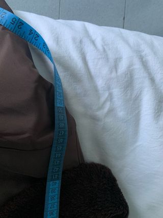 Giaccone donna oversize imbottito marrone L