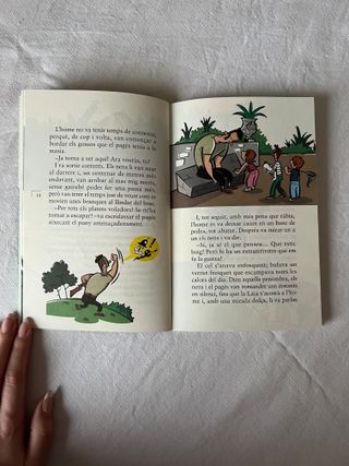 Libro infantil en catalán El nàufrag de l’espai