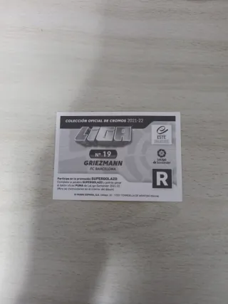 Cromo Griezmann Panini LaLiga Este 21-22