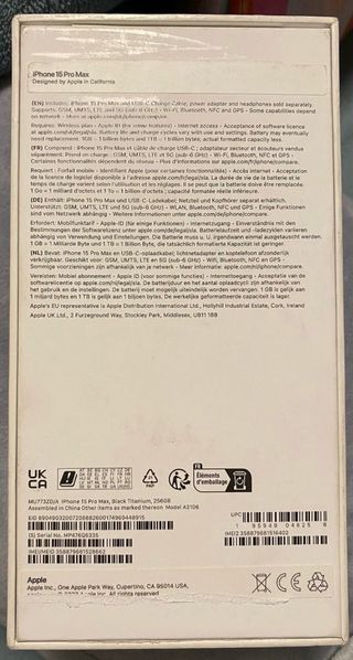 iPhone 15 Pro Max Space Gray