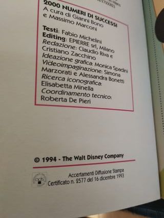 Speciale Topolino 2000