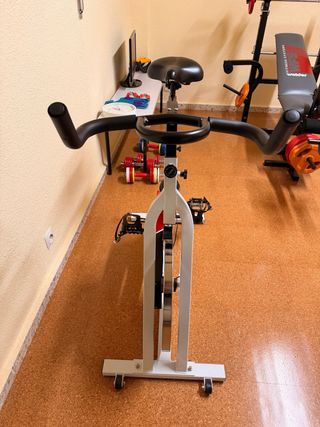 Bicicleta Spinning New Power Blanca