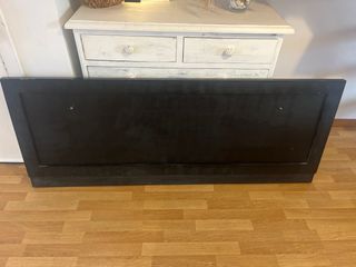 Cabecero Cama Matrimonio Negro