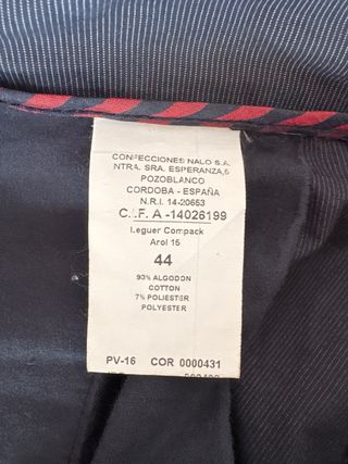 Pantalón de vestir verano