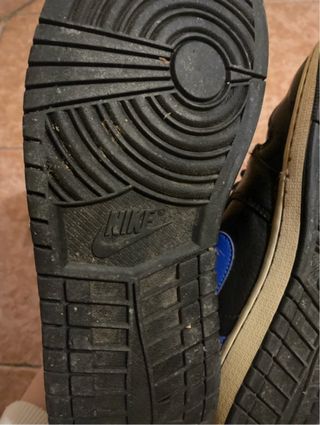 Nike Air Jordan Scarpe Blu e Nere