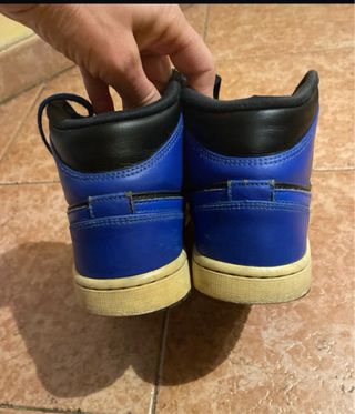 Nike Air Jordan Scarpe Blu e Nere