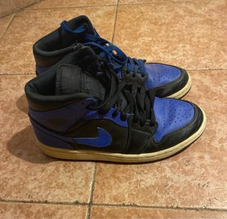 Nike Air Jordan Scarpe Blu e Nere