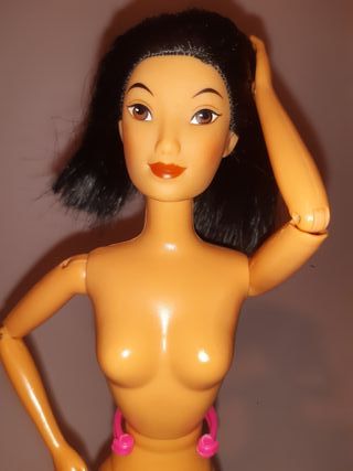 Muñeca Barbie Mulan Secret Hero Mattel 90s.C#000