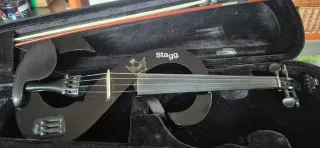 Violín Eléctrico STAGG Negro