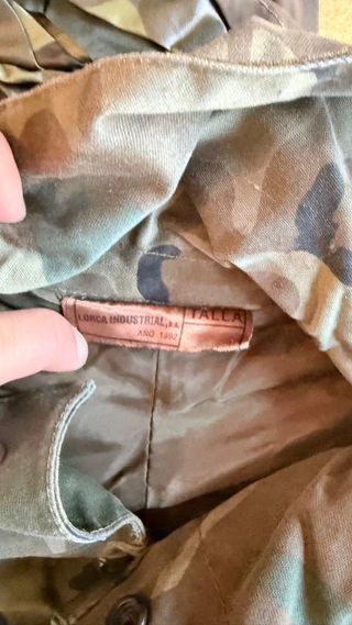 Traje Ejército Español Talla L