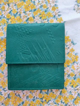 Portamonete Lancetti Verde Nuovo Unisex