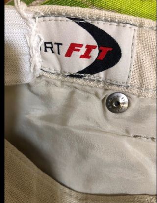 Pantaloni Armani Jeans lino beige