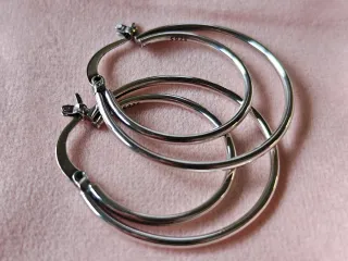 Pendientes Plata Doble Aro