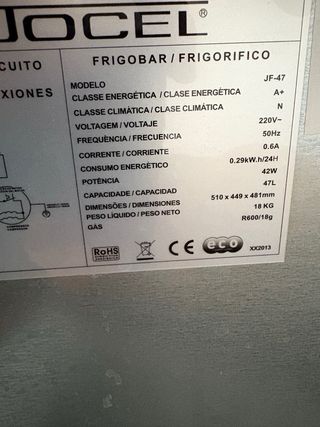 Mini frigorifero congelatore