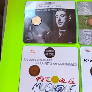 Monete 2€ Francia in blister Monnaie de Paris