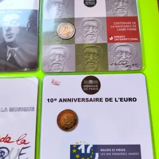 Monete 2€ Francia in blister Monnaie de Paris