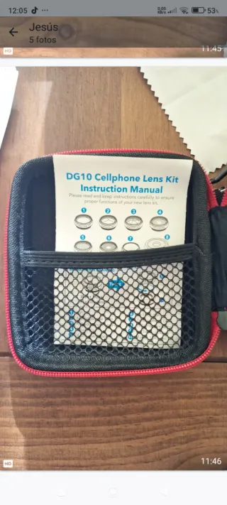 Lentes para móvil DG10