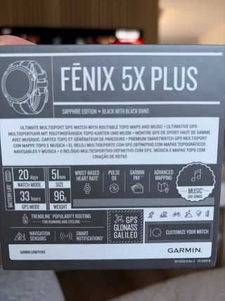 Garmin Fenix 5X Plus Sapphire Edition