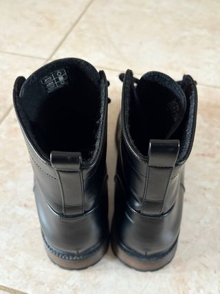 Stivaletti uomo neri in similpelle Zalando (44)