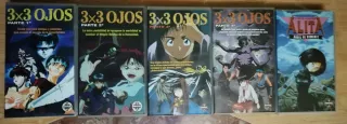 Pack VHS Anime 3x3 Ojos y Alita